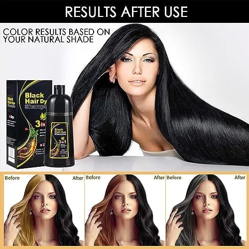 Champú para canas 500ml negro