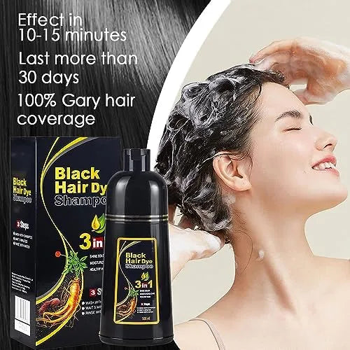 Champú para canas 500ml negro